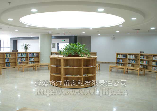 武汉大学图书馆家具项目大厅